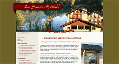 Desktop Screenshot of hotelalbertville.net